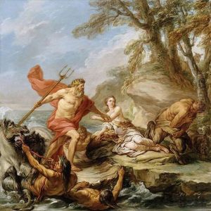 Neptune et Amymone by Charles-Andre van Loo