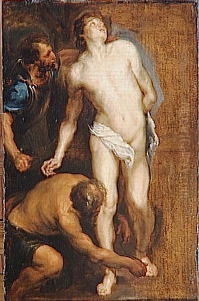 Study for the Martyrdom of Saint Sebastian - view 1