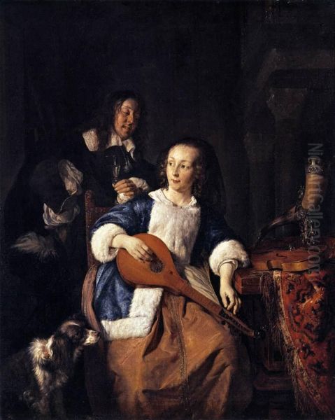 The Cittern Player - view 1