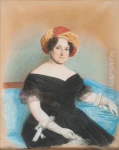portrait of a woman in a turban portrait of a woman in a turban