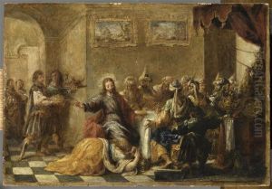 Le Repas chez Simon by Juan De Valdes Leal