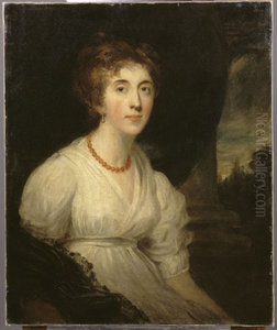 Portrait de Mrs John George Montagu,dit autrefois La comtesse d'Oxford Portrait de Mrs John George Montagu,dit autrefois La comtesse d'Oxford