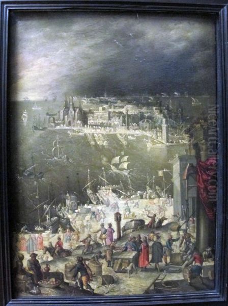 View of a Seaport - view 1