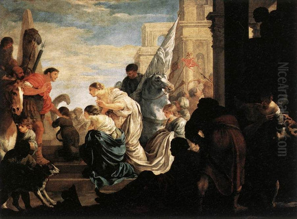 A Scene from Roman History - view 1