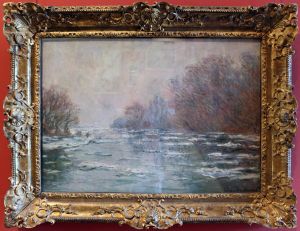 La Debacle pres de Vetheuil by Claude Oscar Monet