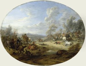Cavalry clash