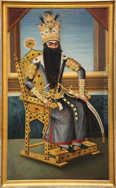 Portrait de Fath Ali Shah - view 1