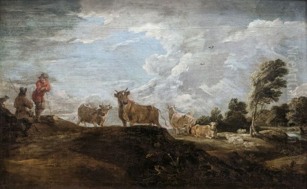 Paysage au taureau - view 1