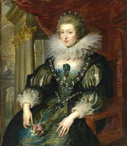 Portrait of Anne of Austria (1601-1666), Queen of France Portrait of Anne of Austria (1601-1666), Queen of France