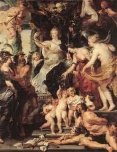 The Happiness of the Regency by (studio of) Rubens, Peter Paul