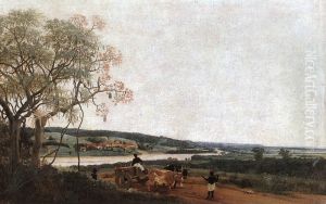 The Ox Cart by Frans Post