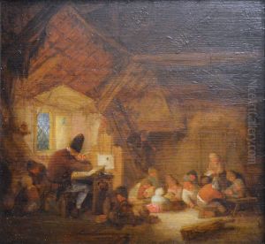 Interieur d'ecole by Adriaen van Ostade