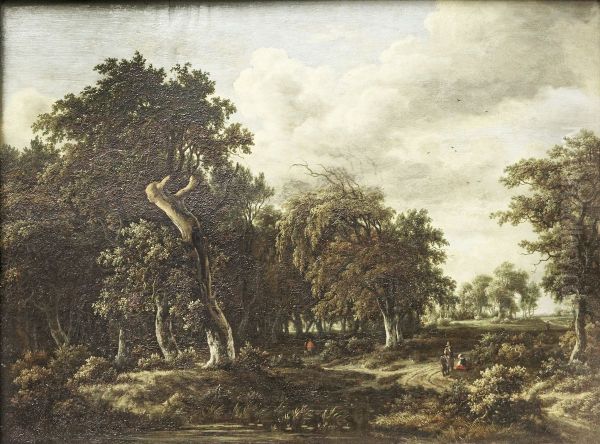 La Foret de chenes - view 1