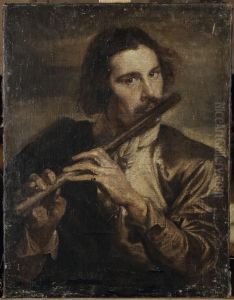 Joueur de flute traversiere