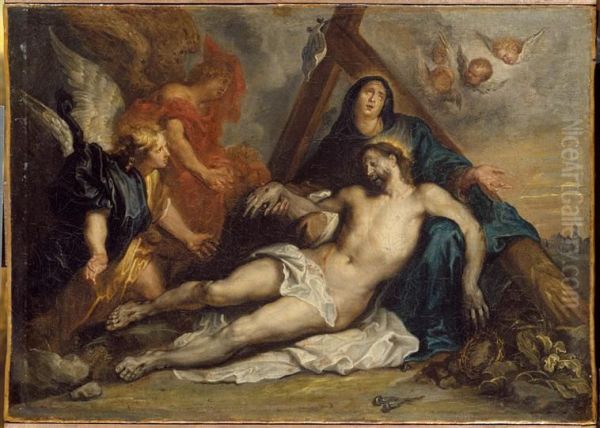 Lamentation of Christ by the Virgin - view 1