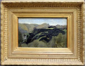 The Cascatelles, Tivoli by Jean-Baptiste Camille Corot