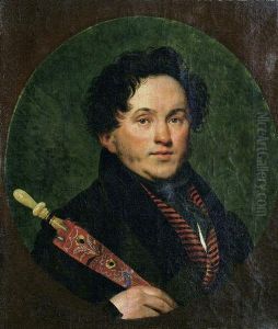 Portrait of D.N. Filosofov by Orest Kiprensky