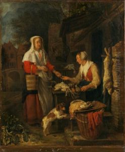 The Woman Selling Poultry