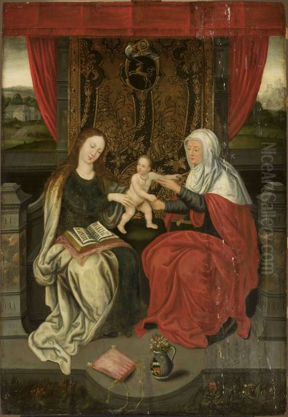 Madonna with Child Jesus and St. Anne - view 1