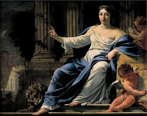 Polymnie, muse de l'eloquence Polymnie, muse de l'eloquence