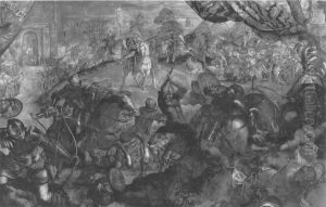 Federico I. Gonzaga die Stadt Legnano 1478 entsetzend Federico I. Gonzaga die Stadt Legnano 1478 entsetzend