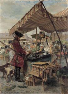 Il Cacciatore Al Mercato by Giulio Cervi