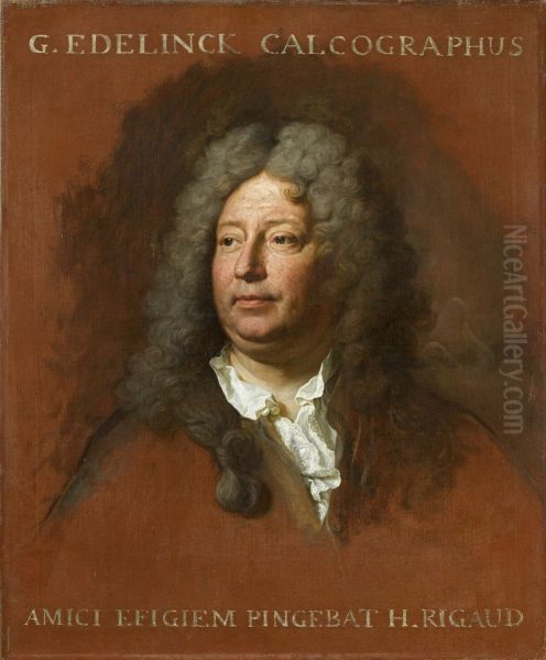 Portrait of Gerard Edelinck - view 1