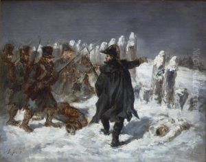 Le marechal Ney a la redoute de Kowno by Auguste Raffet
