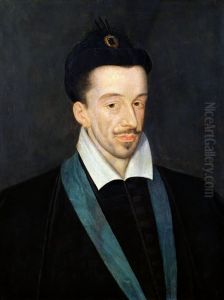 Portrait d'Henri III avec le cordon bleu de l'ordre du Saint-Esprit