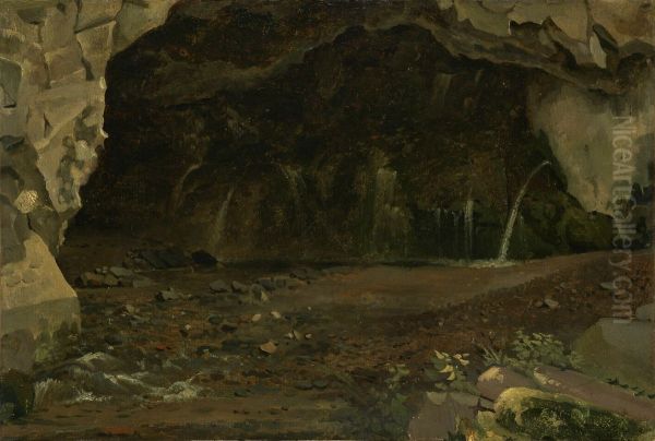 Vue d'une grotte - view 1