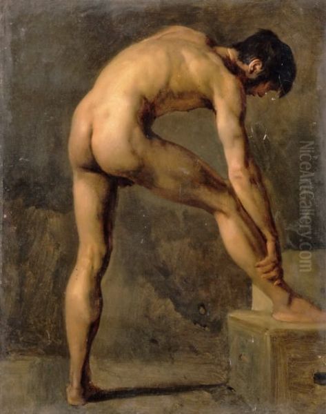 Etude d'homme. Academie - view 1