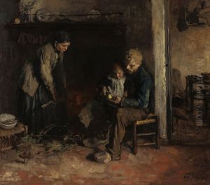 Working-class family by Albert Neuhuys