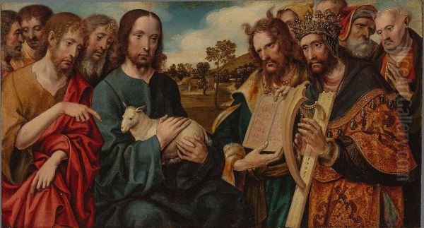 Christus als Lam Gods - view 1