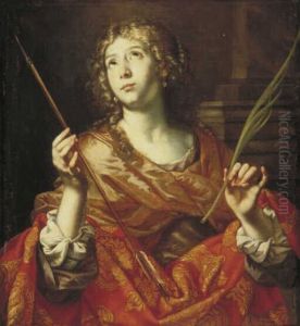 De heilige Ursula by Niccolo De Simone
