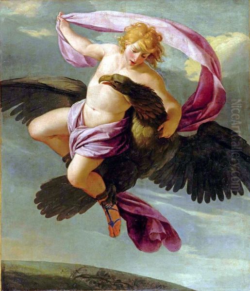 Ganymede abducted by Jupiter - view 1