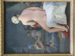 The Little Bather; Harem interior by Jean Auguste Dominique Ingres