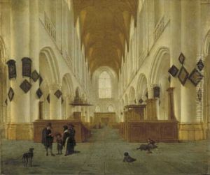 Gezicht in de Sint Bavo te Haarlem