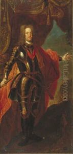 Statieportret van keizer Karel VI van Habsburg (1685-1740) by Jacob van Schuppen