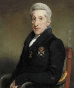 Portret van dr. Willem Broes by Charles Howard Hodges