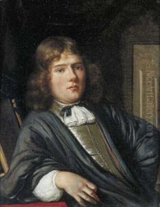 Portret van Melchior Maashoeck by Eglon van der Neer
