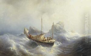 Zeegezicht by Louis Meijer
