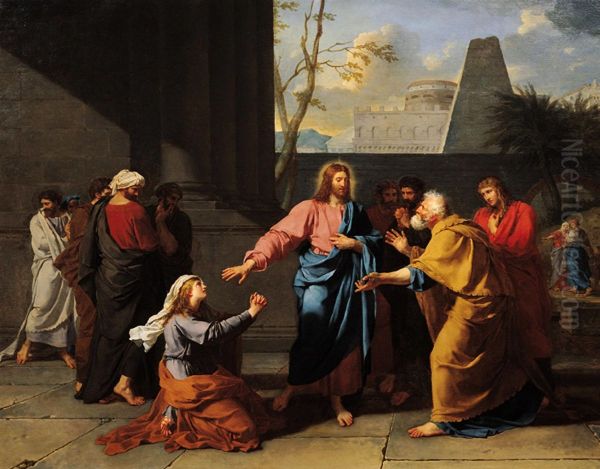 Le Christ et la Cananeenne - view 1