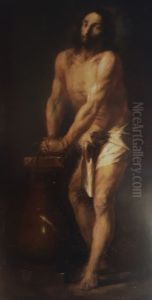 Christ at the column by Michael Willmann
