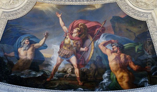 Water, or the Fight of Achilles against Scamander and Simoeis - view 1