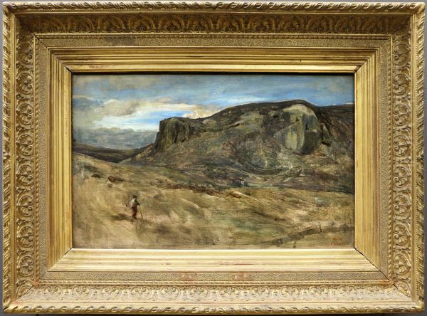Mountain of the Roman countryside. The Rock of the Nazens - view 1