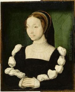 Portrait presume d'Anne de la Queille by Corneille De Lyon