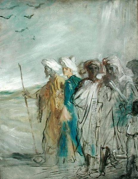 Joseph vendu par ses freres. Esquisse. - view 1