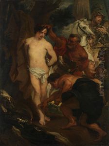 The martyrdom of Saint Sebastian by Sir Anthony Van Dyck