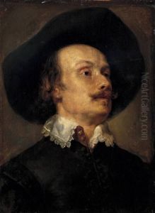 Portrait of the painter Pieter Snayers by Sir Anthony Van Dyck