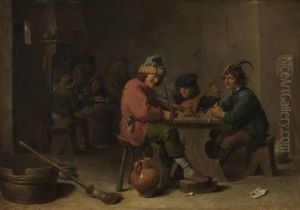 Farmers playing music by David Teniers the Younger
